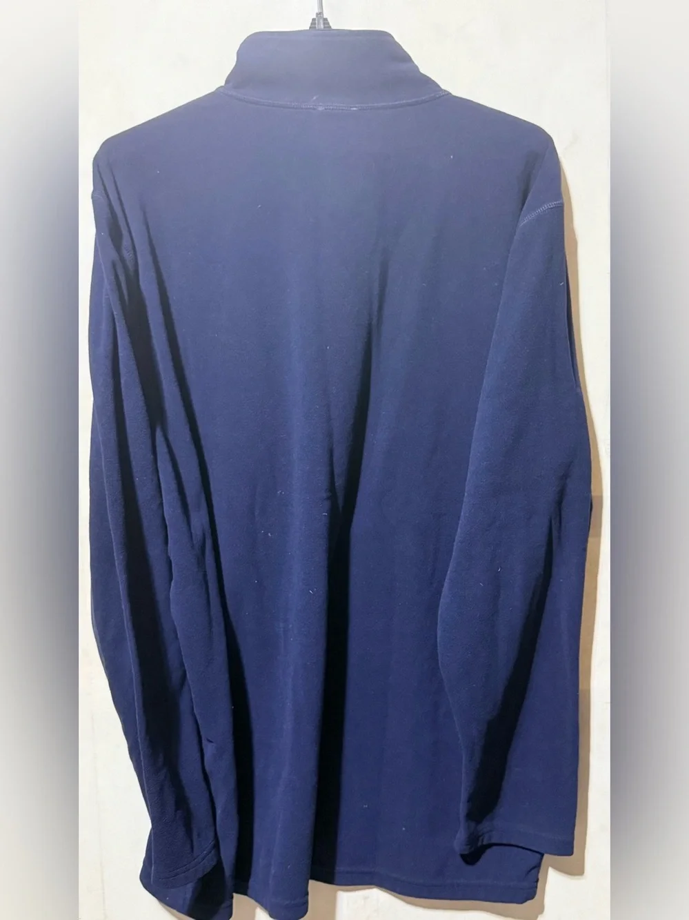 The North Face Men’s Navy Half-Zip Fleece Pullover Size-XXL